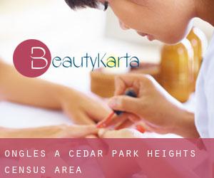 Ongles à Cedar Park Heights (census area)