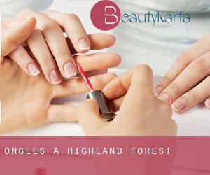 Ongles à Highland Forest